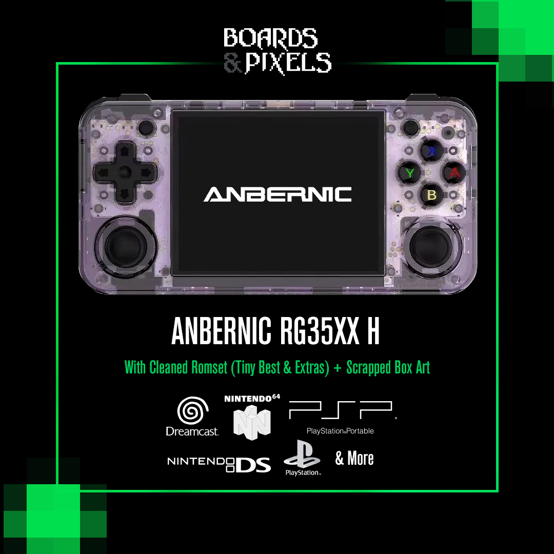 Anbernic RG35XX H with MuOS