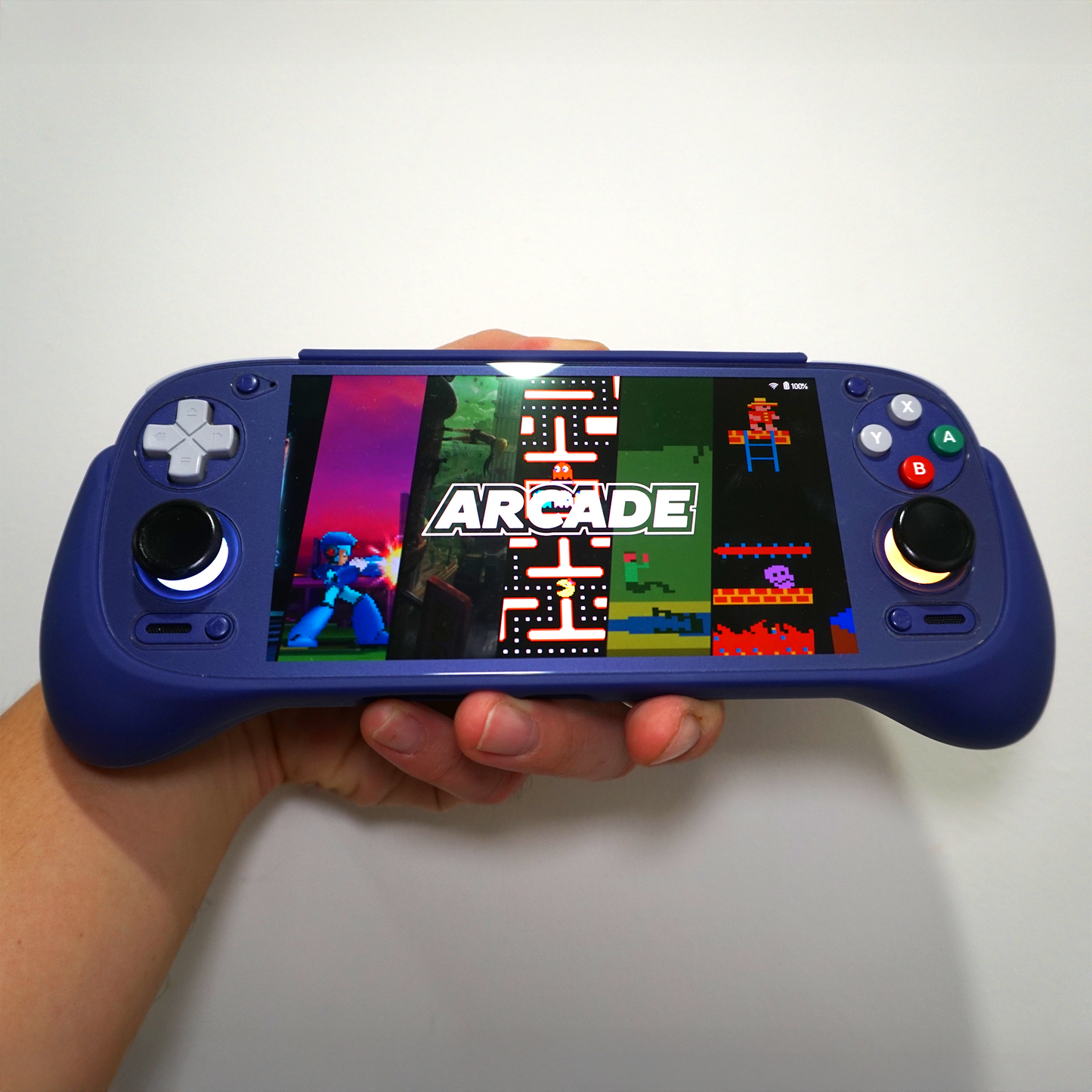 Jumbo high profile Stick Caps for Retroid Pocket 2S/Mini/5, Odin 2/Mini/Portal