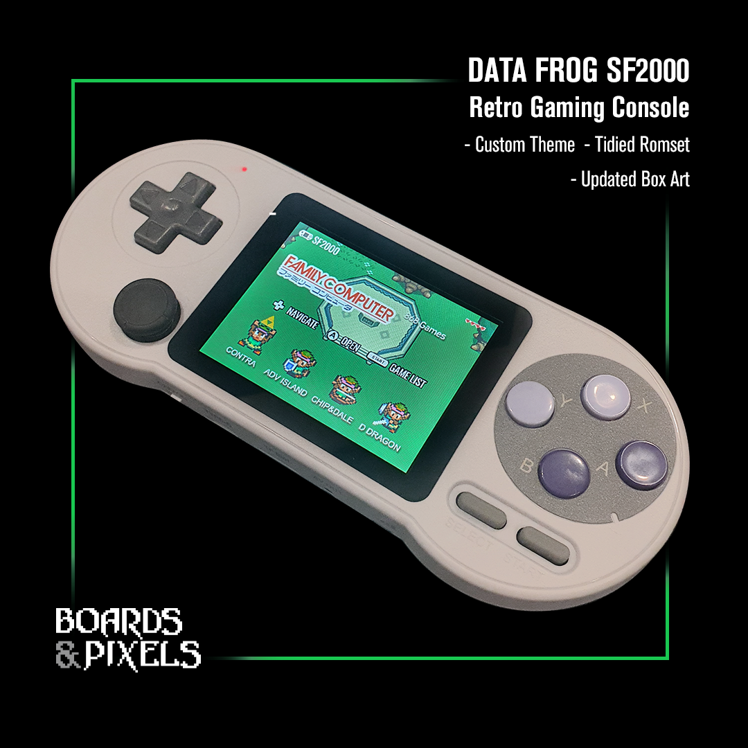 Data Frog SF2000 Retro Gaming Console Bundle