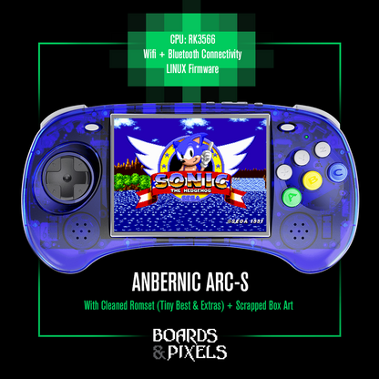 Anbernic Arc-S Bundle (Free 3D Printed Megadrive Case Bundle)