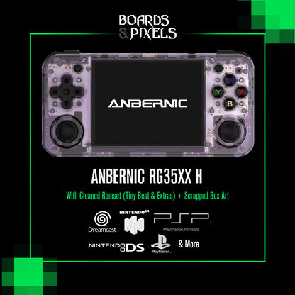 Anbernic RG35XX H with MuOS