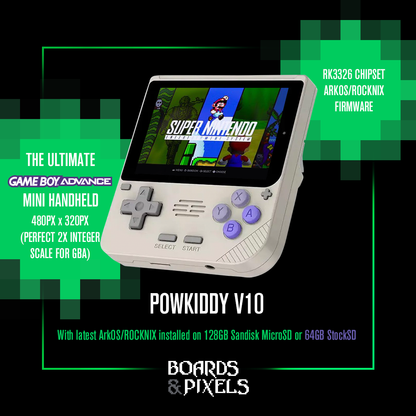 Powkiddy V10 with ArkOS