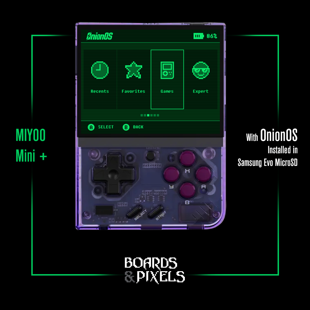 Miyoo Mini Plus with OnionOS 4.3.1